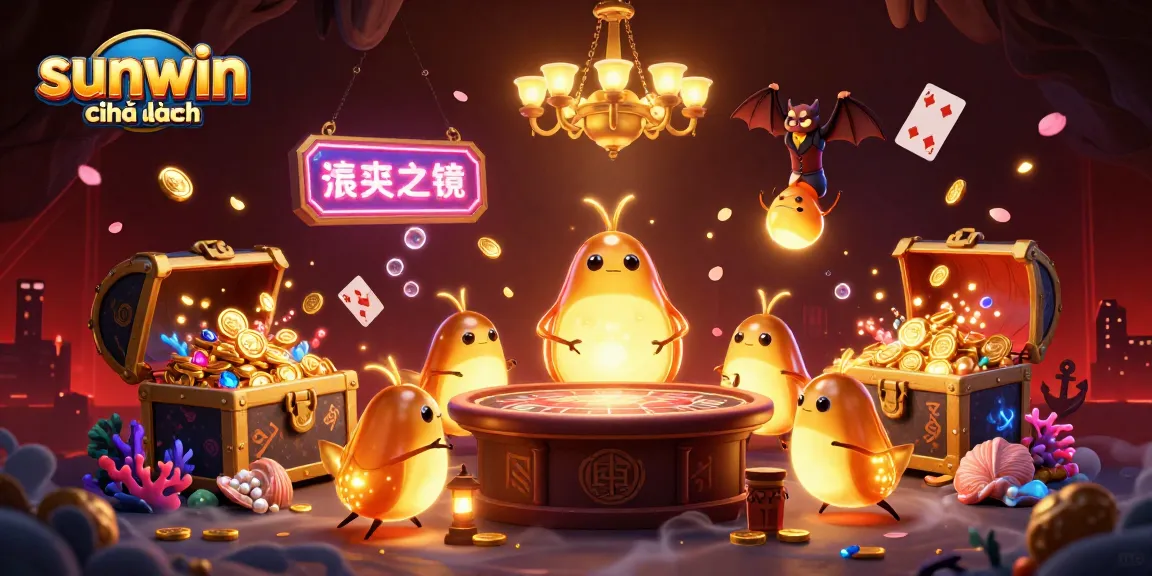 Join the thrilling experience at sunwin chính hãng with bioluminescent glowworms lighting the casino